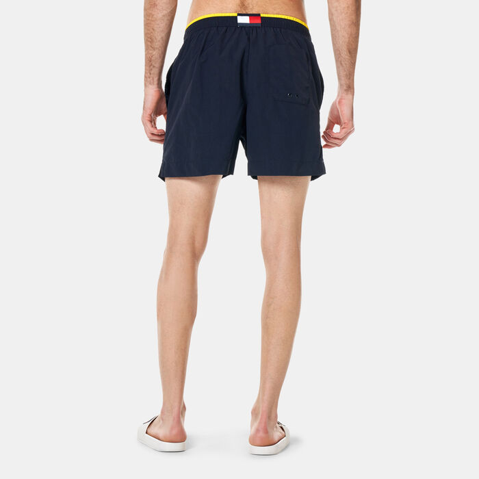 Tommy Hilfiger Men's Flag Recycled Swimming Shorts Blue Tommy Hilfiger Men's Flag Recycled Swimming Shorts Blue image number 1