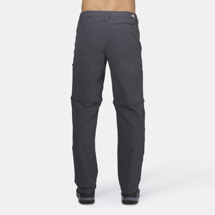 The North Face Exploration Convertible Pants Grey The North Face Exploration Convertible Pants Grey image number 1