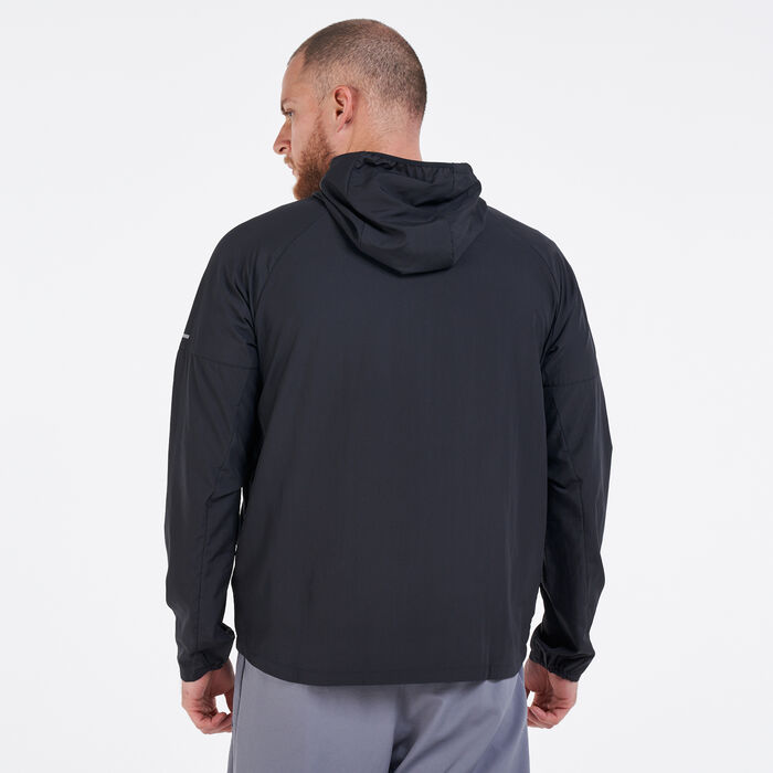 Nike Men's Miler Repel Running Jacket Black image number 1