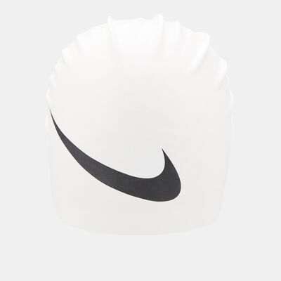 Nike Swim Big Swoosh Swimming Cap White Nike Swim Big Swoosh Swimming Cap White
