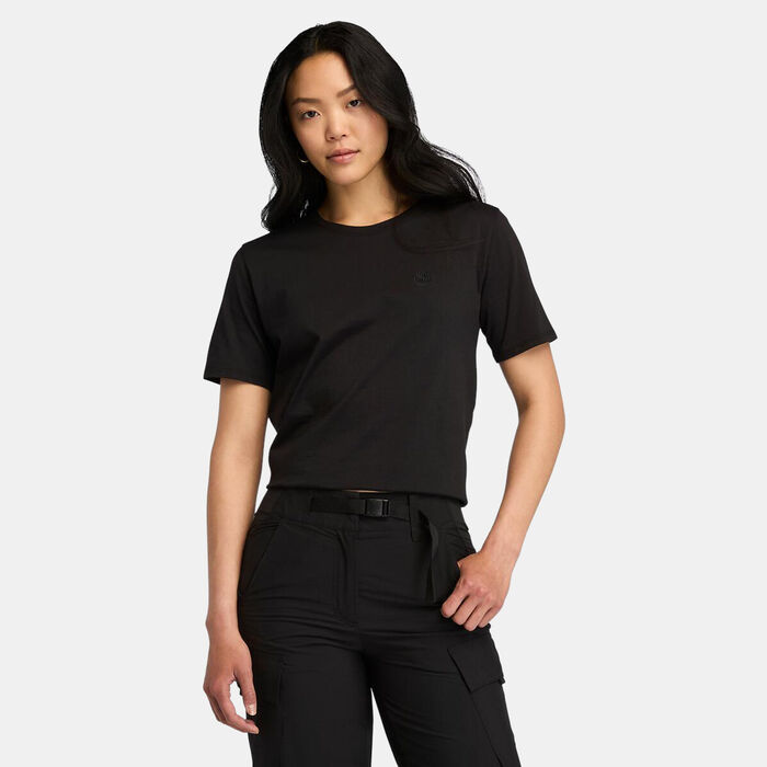 Timberland Women's Dunstan T-Shirt Black image number 0
