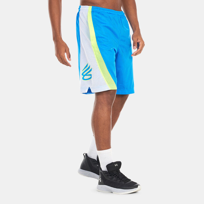 Under Armour Men's Curry Splash 9-inch Shorts Blue Under Armour Men's Curry Splash 9-inch Shorts Blue image number 0