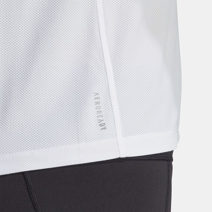 adidas Women's Own The Run T-Shirt White adidas Women's Own The Run T-Shirt White image number 3