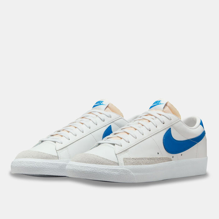 Nike Men's Blazer Low '77 Vintage Shoes White Nike Men's Blazer Low '77 Vintage Shoes White image number 1