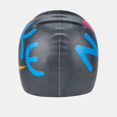 Nike Swim Fun Forest Adult Swimming Cap Black Nike Swim Fun Forest Adult Swimming Cap Black