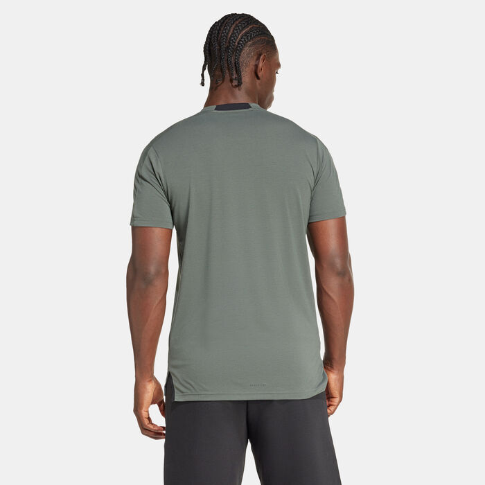 adidas Men's Designed for Training T-Shirt Grey image number 1