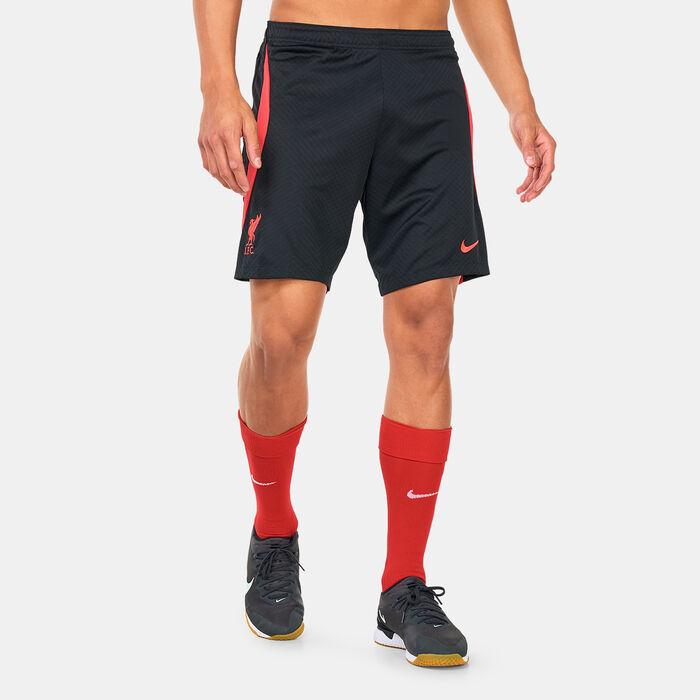 Nike Men's Dri-FIT Liverpool F.C. Strike Knit Soccer Shorts Black Nike Men's Dri-FIT Liverpool F.C. Strike Knit Soccer Shorts Black image number 0
