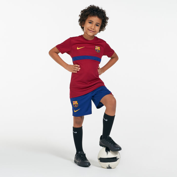 Nike Kids' Dri-FIT F.C. Barcelona Academy Pro Shorts Blue Nike Kids' Dri-FIT F.C. Barcelona Academy Pro Shorts Blue image number 2