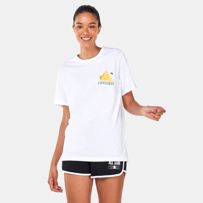 Converse Men's Fresh Lemon T-Shirt White Converse Men's Fresh Lemon T-Shirt White image number 1