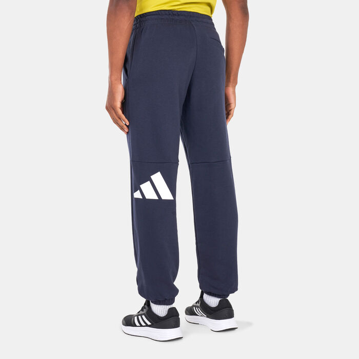 adidas Men's Future Icons Three Bar Pants Blue image number 1