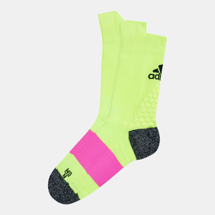adidas Running Ultralight Crew Performance Socks yellow adidas Running Ultralight Crew Performance Socks yellow image number 0