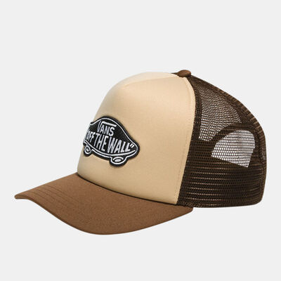 Vans Men's Classic Patch Curved Bill Trucker Hat Grey Vans Men's Classic Patch Curved Bill Trucker Hat Grey