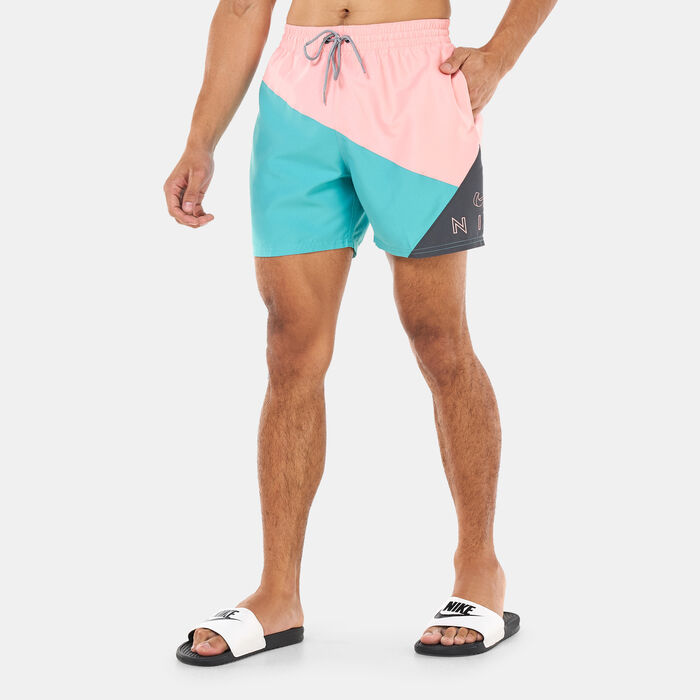 Nike Swim Men's Logo Jackknife 5-Inch Swimming Shorts Grey Nike Swim Men's Logo Jackknife 5-Inch Swimming Shorts Grey image number 0