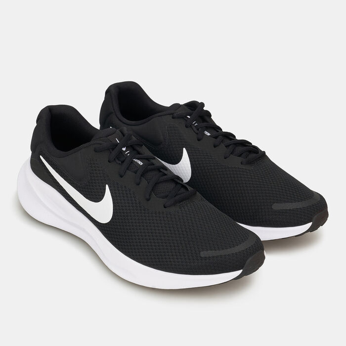 Nike Men's Revolution 7 Road Running Shoes Black Nike Men's Revolution 7 Road Running Shoes Black image number 2