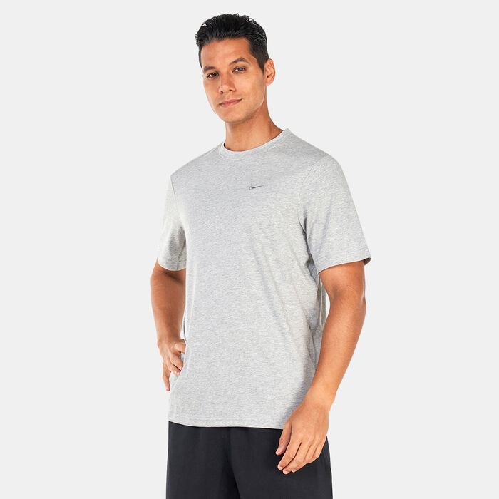 Nike Men's Primary Dri-FIT Training T-Shirt Grey Nike Men's Primary Dri-FIT Training T-Shirt Grey image number 0