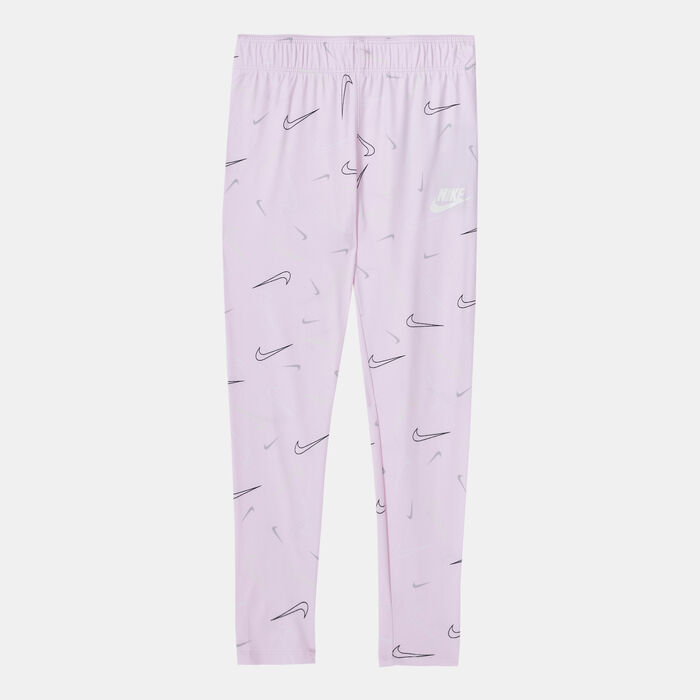 Nike Kids' Swoosh Leggings Pink image number 0