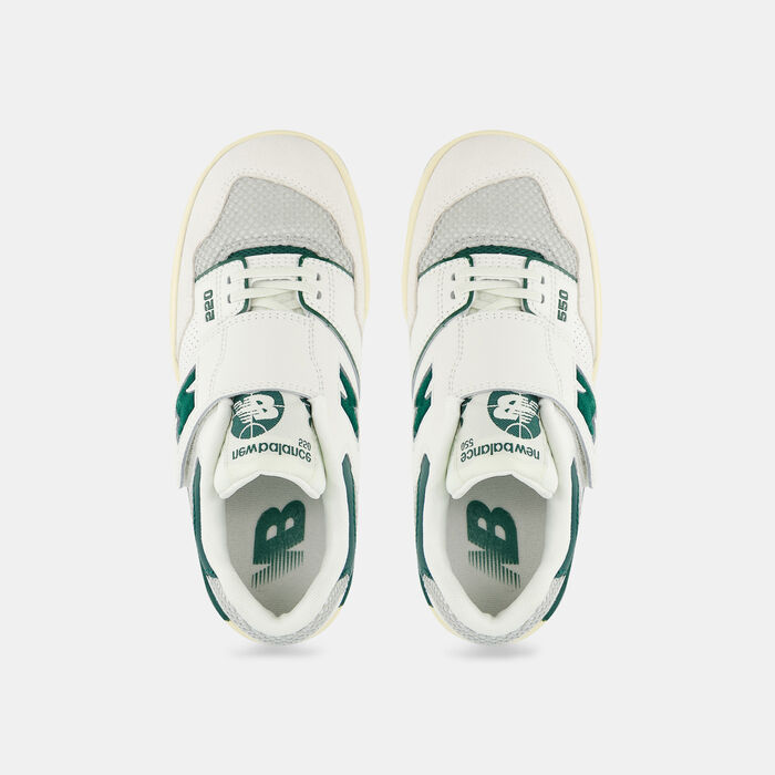 New Balance Kids' BB550 Shoes Green image number 4