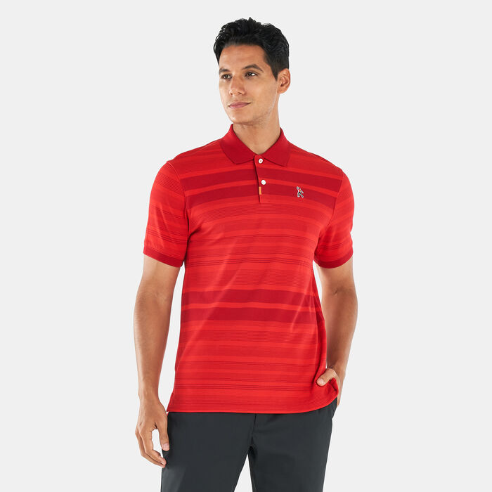 Nike Golf Men's Golf Tiger Woods Polo Shirt Red image number 0