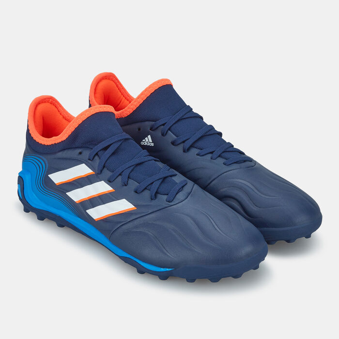 adidas Men's Copa Sense.3 Turf Ground Football Shoe Blue adidas Men's Copa Sense.3 Turf Ground Football Shoe Blue image number 2