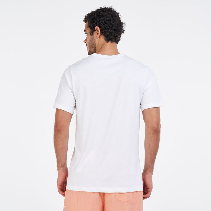 Nike Men's Sportswear Swoosh by Air GX 3 T-Shirt White Nike Men's Sportswear Swoosh by Air GX 3 T-Shirt White image number 1