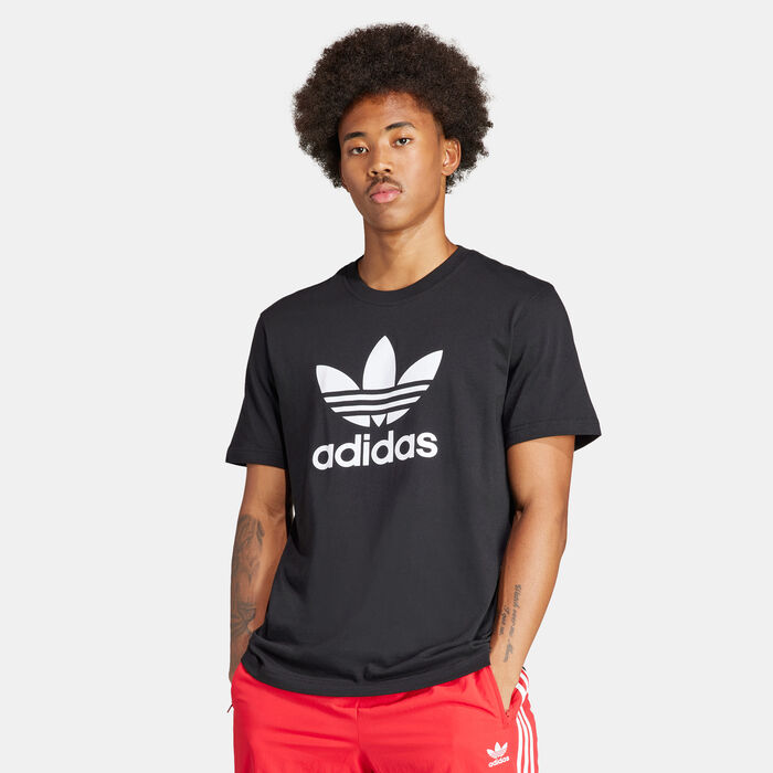 adidas Originals Men's Adicolor Trefoil T-Shirt Black adidas Originals Men's Adicolor Trefoil T-Shirt Black image number 0