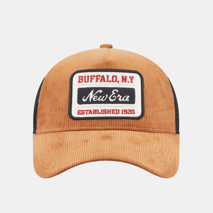 New Era Men's Cord Trucker Cap Beige New Era Men's Cord Trucker Cap Beige image number 0