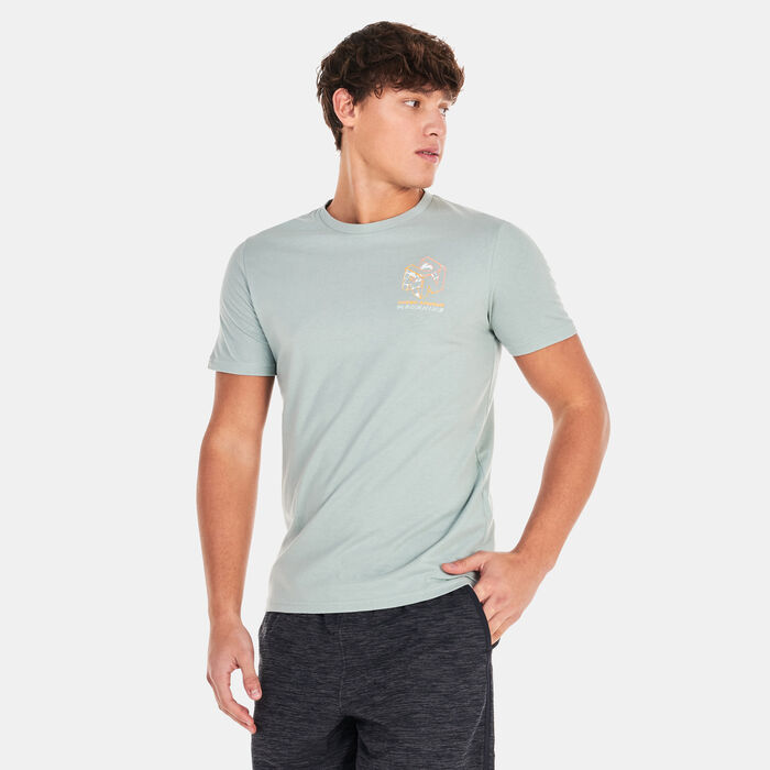 Under Armour Men's UA Run Gradient Grid T-Shirt Green Under Armour Men's UA Run Gradient Grid T-Shirt Green image number 0
