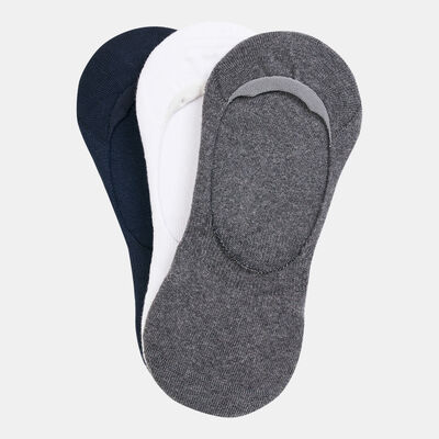 Sun and Sand Sports Men's Half-Cushioned No-Show Socks (3 Pack) - S/M White Sun and Sand Sports Men's Half-Cushioned No-Show Socks (3 Pack) - S/M White