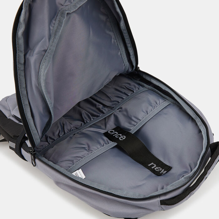 New Balance Men's Team School Backpack Grey image number 3