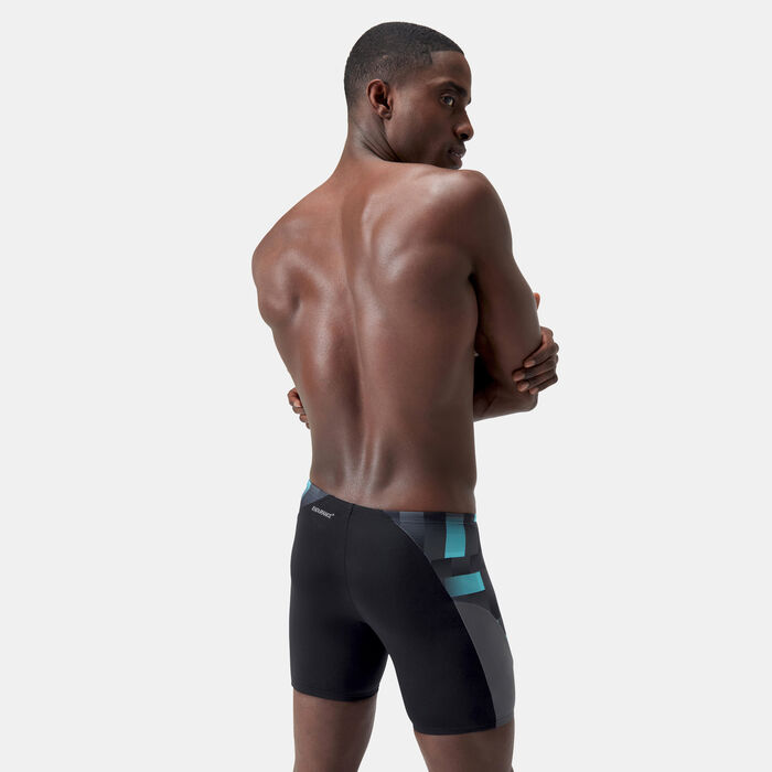 Speedo Men's Endurance+ MAX Splice Swimming Jammers Black Speedo Men's Endurance+ MAX Splice Swimming Jammers Black image number 1