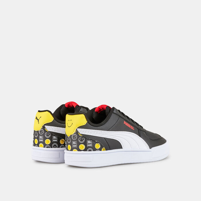 PUMA Kids' Caven SMILEYWORLD Shoe (Older Kids) Black PUMA Kids' Caven SMILEYWORLD Shoe (Older Kids) Black image number 2