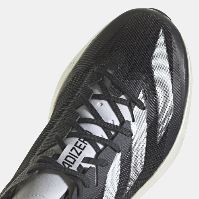 adidas Men's Adizero Adios 8 Running Shoes Black adidas Men's Adizero Adios 8 Running Shoes Black image number 4