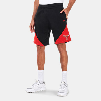New Era Men's NBA Chicago Bulls Team Shorts Black