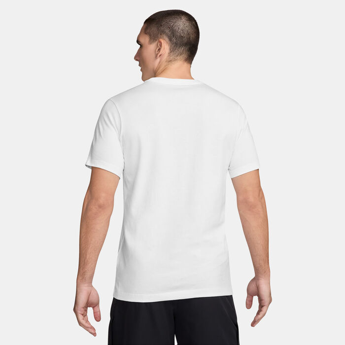 Nike Men's Court Tennis Graphic T-Shirt White Nike Men's Court Tennis Graphic T-Shirt White image number 1