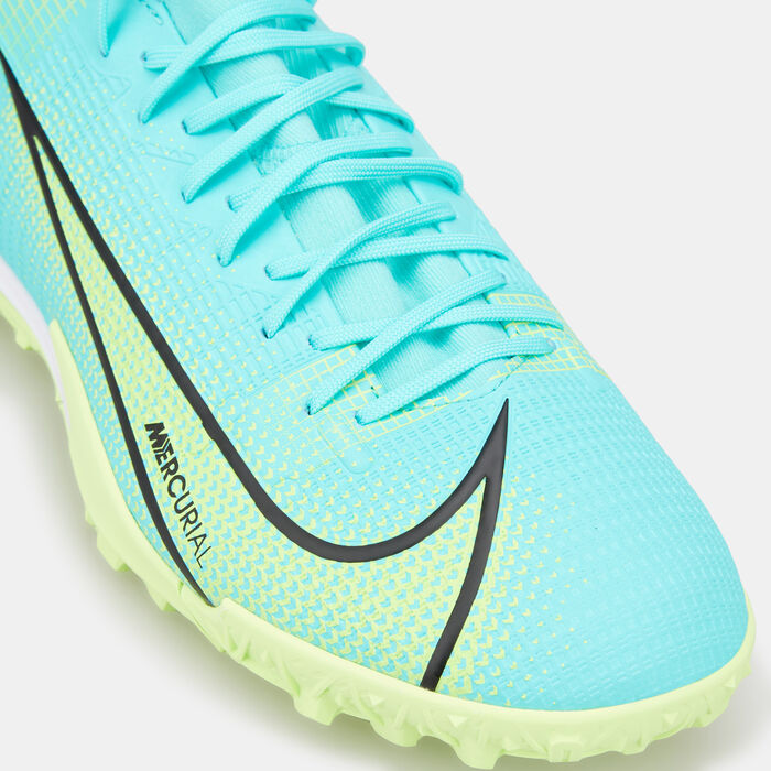 Nike Mercurial Superfly 8 Academy TF Turf Football Shoe Blue image number 4