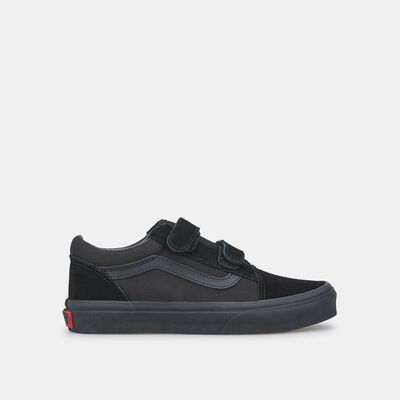 Vans Kids' Old Skool V Unisex Shoe (Older Kids) Black