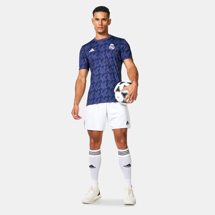 adidas Men's Real Madrid Pre-Match Football Jersey Multi adidas Men's Real Madrid Pre-Match Football Jersey Multi image number 2