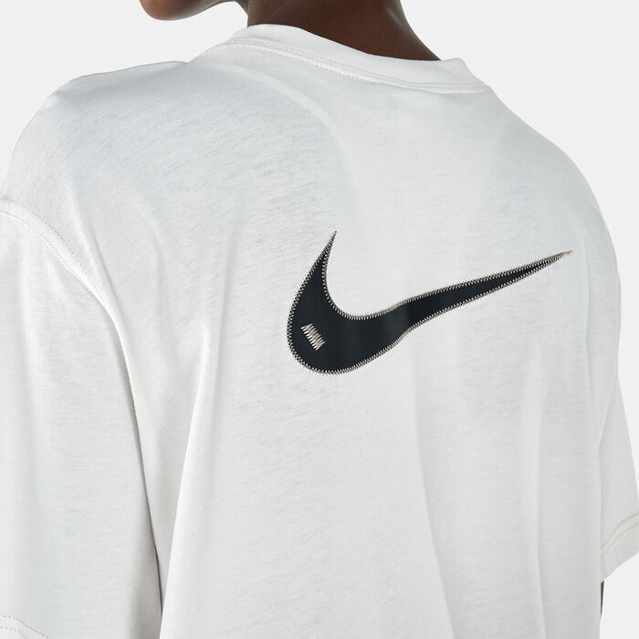 Nike Women's Sportswear Swoosh Dress White image number 2