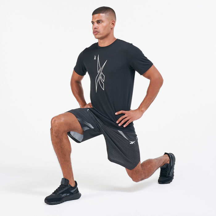 Reebok Men's Workout Ready Shorts Black image number 2