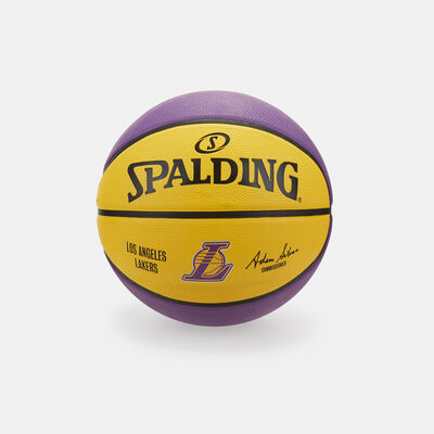 Spalding NBA Team LA Lakers Rubber Basketball Multi