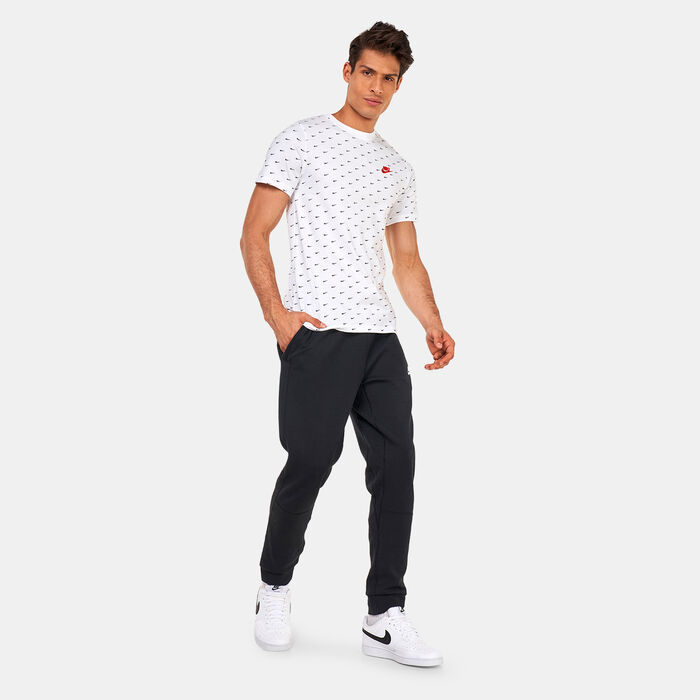 Nike Men's Sportswear Mini Swoosh T-Shirt White Nike Men's Sportswear Mini Swoosh T-Shirt White image number 5