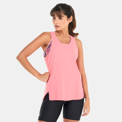 Under Armour Women's UA Iso-Chill Laser Tank Top Pink Under Armour Women's UA Iso-Chill Laser Tank Top Pink