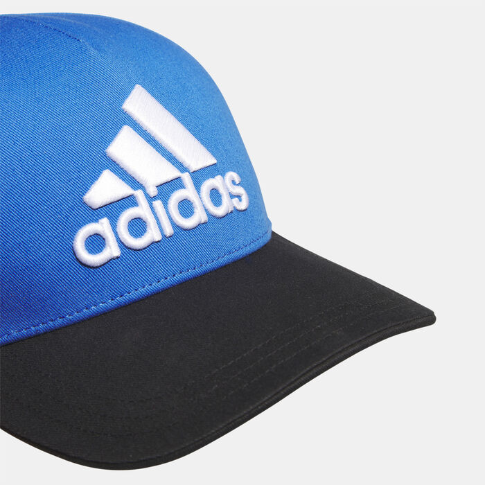 adidas Kids' Logo Cap Blue adidas Kids' Logo Cap Blue image number 2