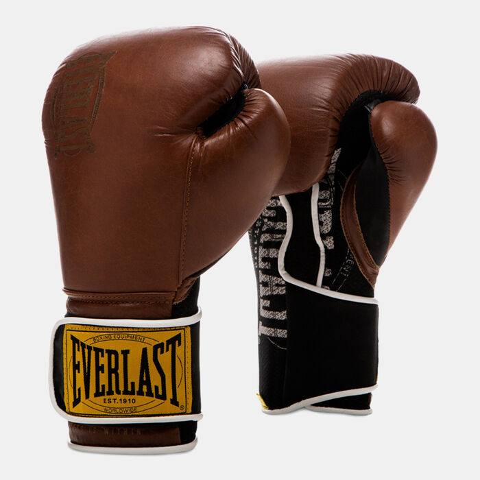 Everlast 1910 Classic Training Boxing Gloves (16oz) Brown Everlast 1910 Classic Training Boxing Gloves (16oz) Brown image number 0