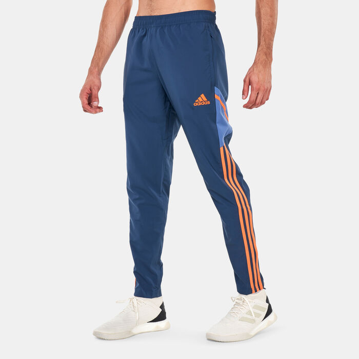 adidas Men's Manchester United Presentation Track Pants Blue adidas Men's Manchester United Presentation Track Pants Blue image number 0
