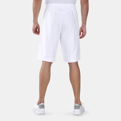 EA7 Emporio Armani Men's Train Logo Series Tape Bermuda Shorts White