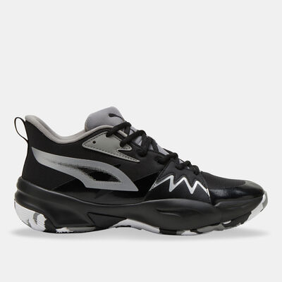 PUMA Men's Genetics Basketball Shoes Black PUMA Men's Genetics Basketball Shoes Black