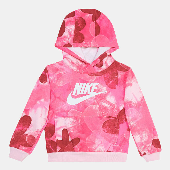 Nike Kids' Sci-Dye Club Hoodie (Baby and Toddler) Pink image number 0
