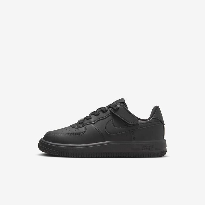 Nike Kids' Force 1 Low EasyOn Shoes Black Nike Kids' Force 1 Low EasyOn Shoes Black image number 0