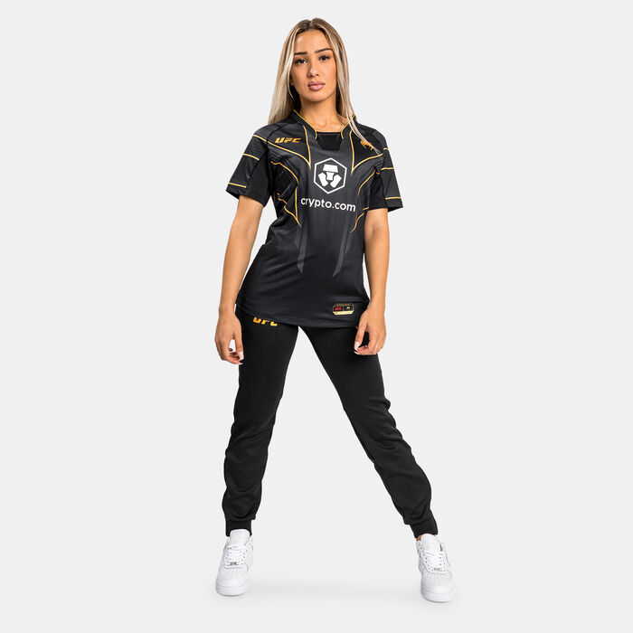 Venum Women's x UFC Authentic Fight Night 2.0 Walkout Jersey Black Venum Women's x UFC Authentic Fight Night 2.0 Walkout Jersey Black image number 2